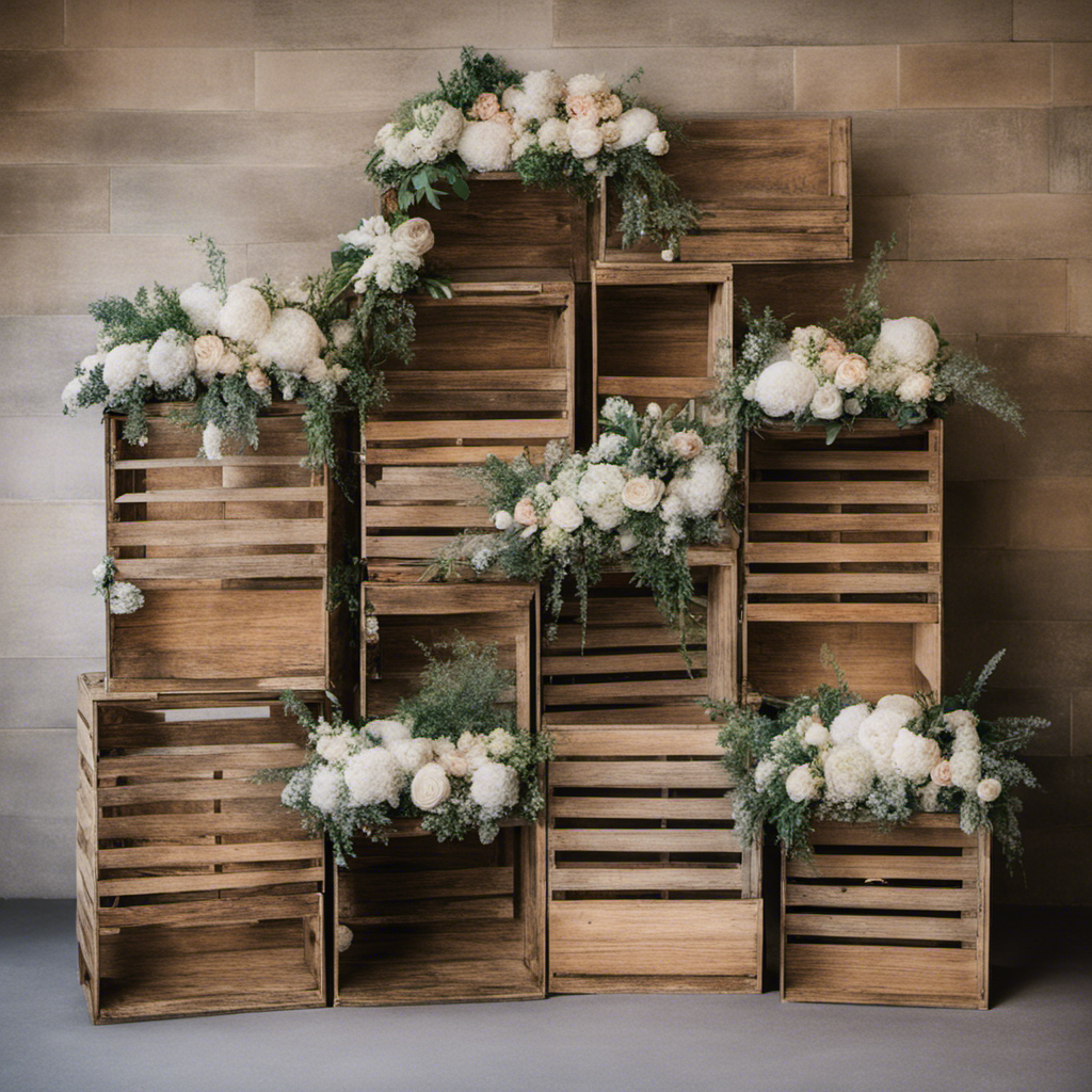 wooden crates